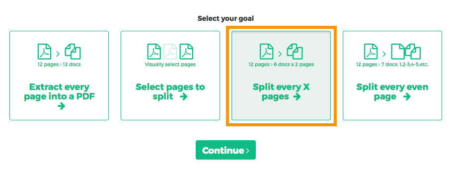 How to Split Pages in PDF